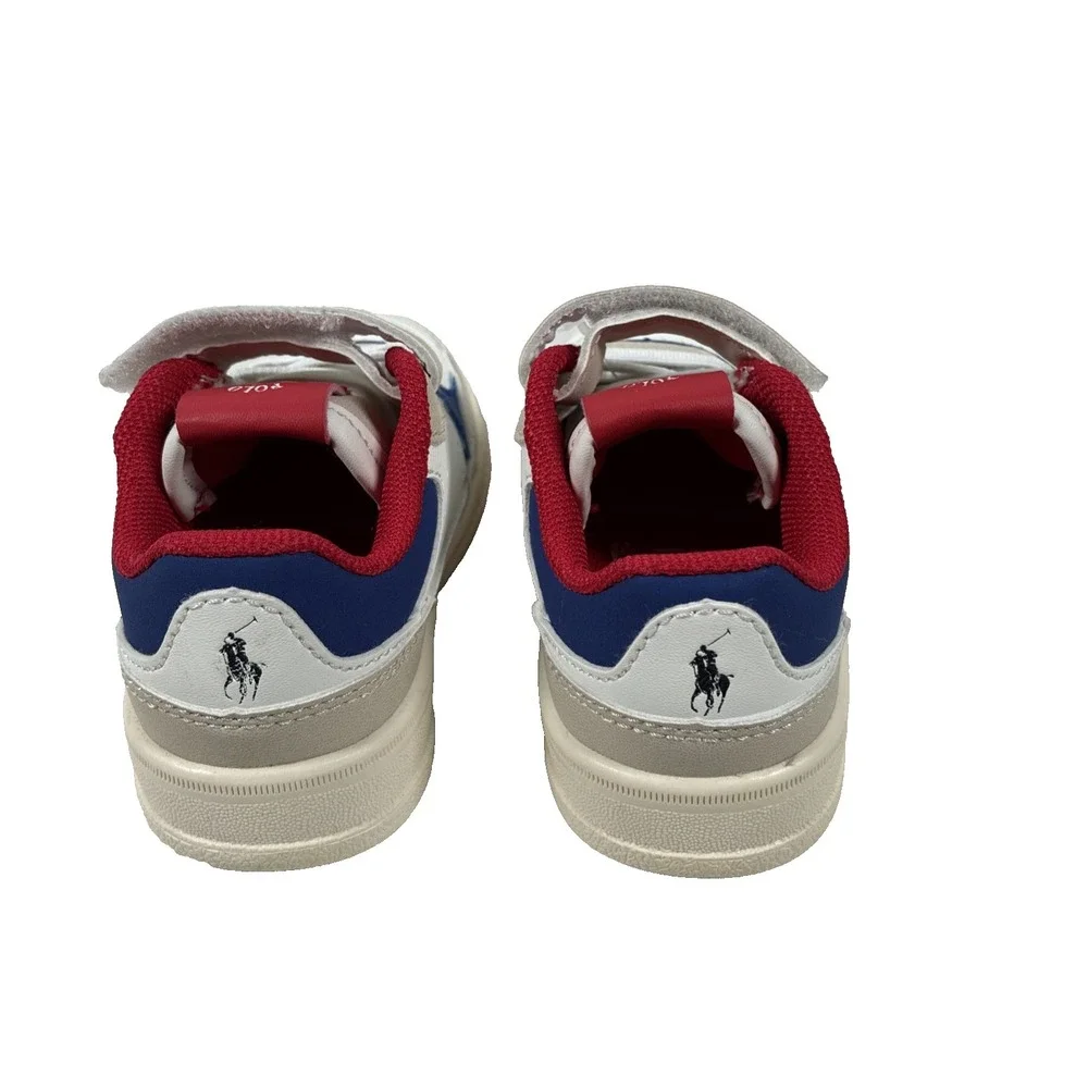 Polo Ralph Lauren Masters Court 11 PS Hook & Loop Toddler Sneaker Size 5 NWOB
